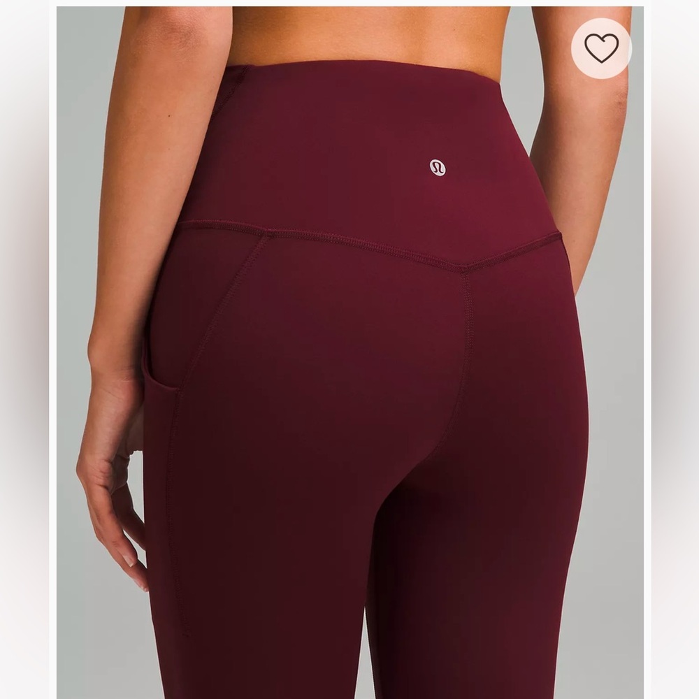 Lululemon leggings with pockets